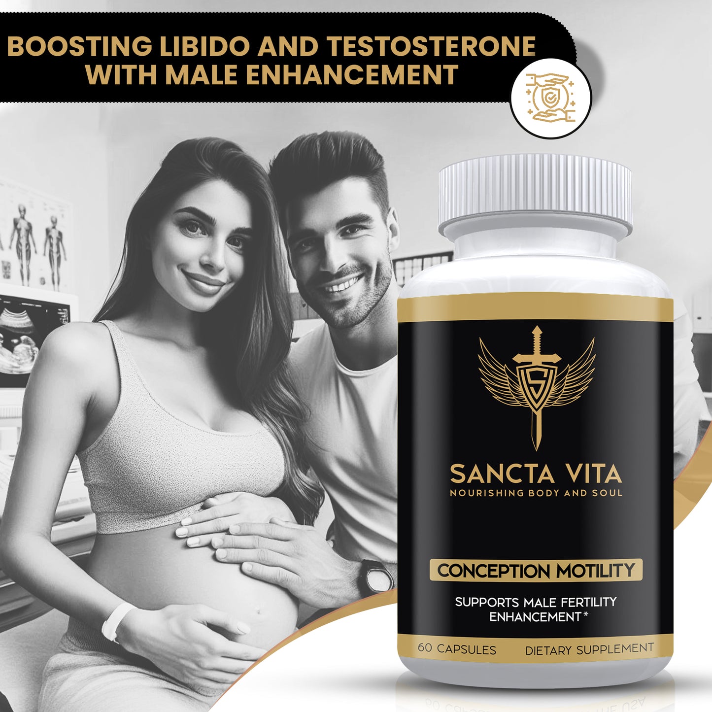 Male Fertility Bundle: Empowering Your Path to Parenthood Sancta Vita Health